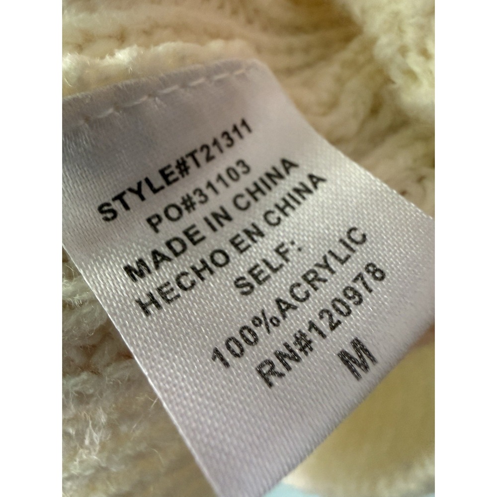 Entro Grannie Square Boho Sweater M Oversize Crotchet‎ - Picture 8 of 9